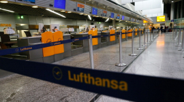 13 українських рейсів скасовані через страйк Lufthansa