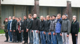 В армію відправили останніх призовників