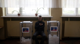 В самопроголошеній Донецькій народній республіці стверджують, що більшість жителів за незалежність регіону