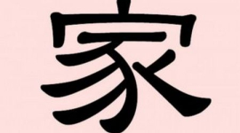 Дивовижні китайські ієрогліфи: сім'я
