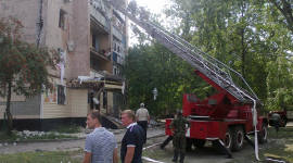 У Харкові в дев'ятиповерховому житловому будинку стався вибух