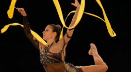 Фотоогляд: Українська гімнастка перемогла в етапі Кубка світу
