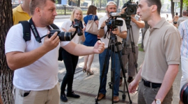 Посольство Грузії в Україні звільнило працівника, що побив журналіста 