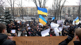 Відставку Табачника з посади міністра вимагають у Києві. Фоторепортаж 