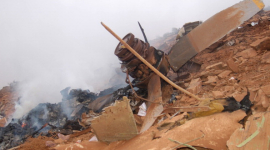 В Марокко военный самолет врезался в гору, погибли все 80 человек