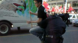 Митинг китайцев в Торонто выглядел отталкивающе