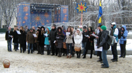 В Дніпропетровську відбулося масове колядування