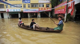 На Китай обрушилась новая волна наводнений