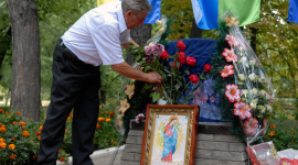 Фоторепортаж: Роми України вшанували пам'ять розстріляних у Бабиному Яру  