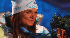 Словенська лижниця виборола медаль з чотирма зламаними ребрами