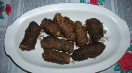 Рецепт страви зі свинини «М'ясні пальчики» 