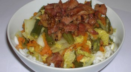 Рис с овощами и мясом (рецепт)