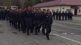 Перший батальйон Нацгвардії відбув на Донбас