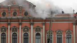Загорівся палац Білосільських-Білозерських у Петербурзі