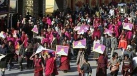Тибетский монах поджёг себя в знак протеста против политики режима КНР