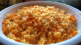 Рис із морквою (рецепт)