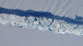 В Антарктиде рождается гигантский айсберг