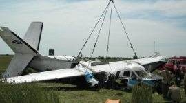 Под Киевом разбился самолёт с парашютистами