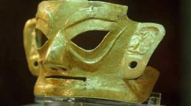 У китайському музеї виставлена старовинна золота маска 3000-річної давності
