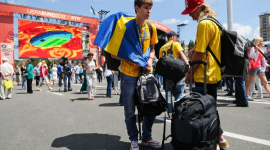 Вболівальники з Швеції шоковані Києвом