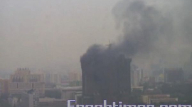 Пожар в центре Пекина (фото)