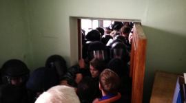 На зборах Громадської ради при КМДА відбулася масова бійка