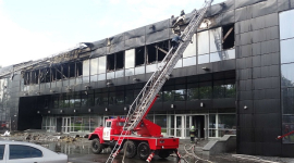 Колесников намерен восстановить сожжённую террористами арену «Донбасс»