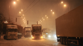 В Киев ограничили въезд большегрузного транспорта