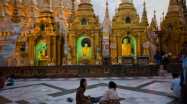 Шве Дагон хранит реликвии Будд 