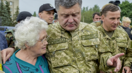 Пётр Порошенко приехал в освобождённый Славянск