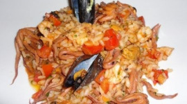 Ризотто с морепродуктами — рецепты итальянской кухни