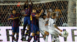 Фотообзор: Товарищеский матч Лос-Анджелес Гэлэкси сыграл с Барселоной 