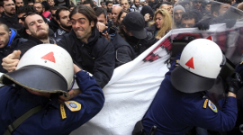 Греки за пять лет провели более 20 тысяч забастовок