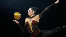 Фоторепортаж: Кубок мира по художественной гимнастике проходит в Киеве