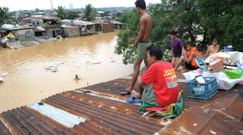 850 тысяч филиппинцев покинули свои дома из-за наводнений