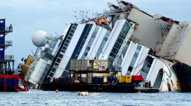 В Италии началась операция по подъёму лайнера «Costa Concordia»