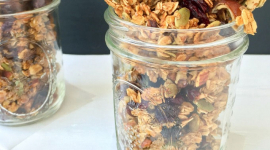 Осенняя гранола — несравненные ароматы корицы и ванили