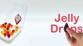 Jelly Drops — вода, которую можно есть, спасёт стариков от обезвоживания