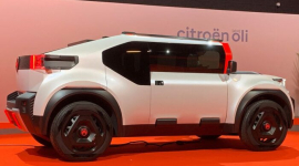 Citroën продемонстрировал новый электрический концепт-кар с кузовом из композита на основе сотового картона