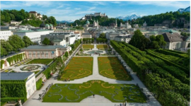 Дворец Мирабель в Зальцбурге — изысканная симметрия и простота. ФОТОрепортаж