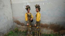 В нигерийском городе отмечают фестиваль многочисленных близнецов