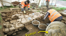 У Швейцарії знайдено 2000-річну римську кам’яну будівлю. ФОТОрепортаж