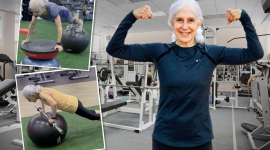 76-летняя женщина страстно занимается спортом и живет без болезней и лекарств