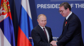 Вучич благодарит Путина за поставки природного газа