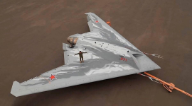 Российский военный летательный аппарат был сбит в районе Константиновки