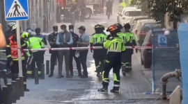 Четверо зникли безвісти після часткового обвалення будівлі в Мадриді (ВІДЕО)