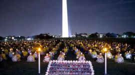 Свечи горят в Вашингтоне 