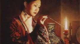 Традиционная китайская живопись: Дворцовая жизнь династии Цин. Фотообзор