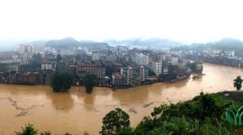 Сильнейшие паводки произошли в провинции Хунань (фотообзор)