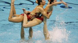 Фотоогляд виступу японських спортсменів синхронного плавання (частина 2)